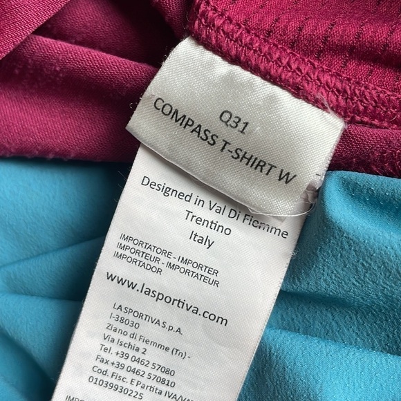 La Sportiva climbing hiking outdoor Compass T Shirt Womens small - Picture 6 of 9